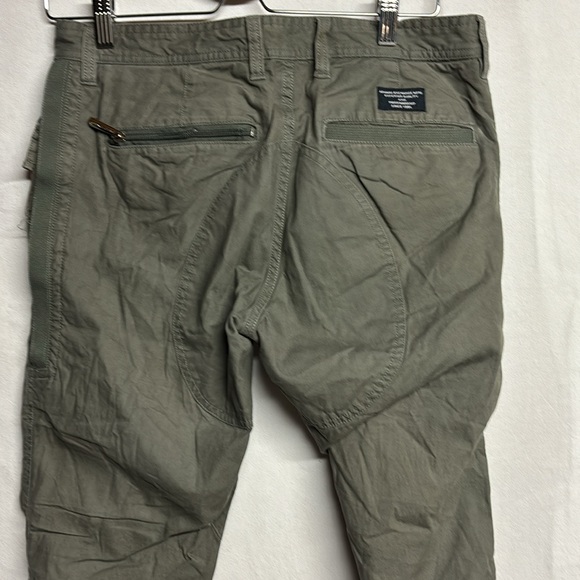 A/X Armani Exchange Men’s Olive Utility Pants Size 30 - Picture 8 of 11